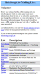 Mobile Screenshot of lists.fossgis.de